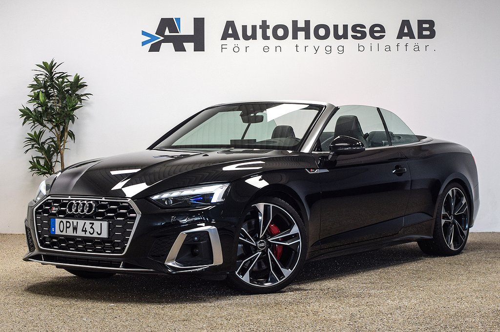 Audi S5 Cabriolet TFSI 354HK Head-Up B&O Massage Laser-ljus
