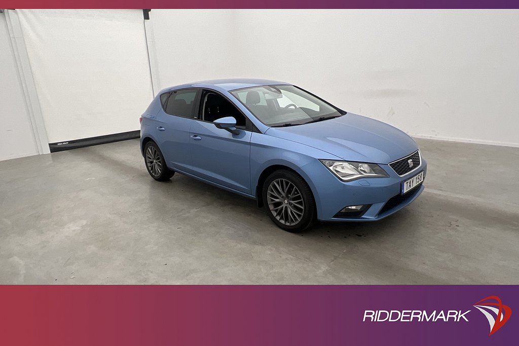 Seat Leon 1.2 TSI 105hk ITECH Halvskinn Sensorer Välservad