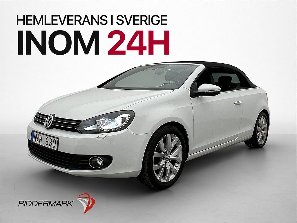 Volkswagen Golf Cabriolet 1.4 TSI 122hk Base 2 Brukare