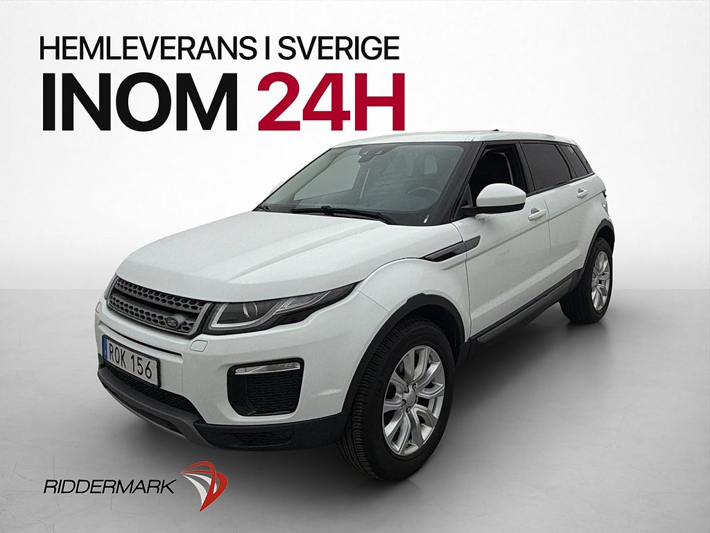 Land Rover Range Rover Evoque 2.0 150hk AWD SE Kamera Drag