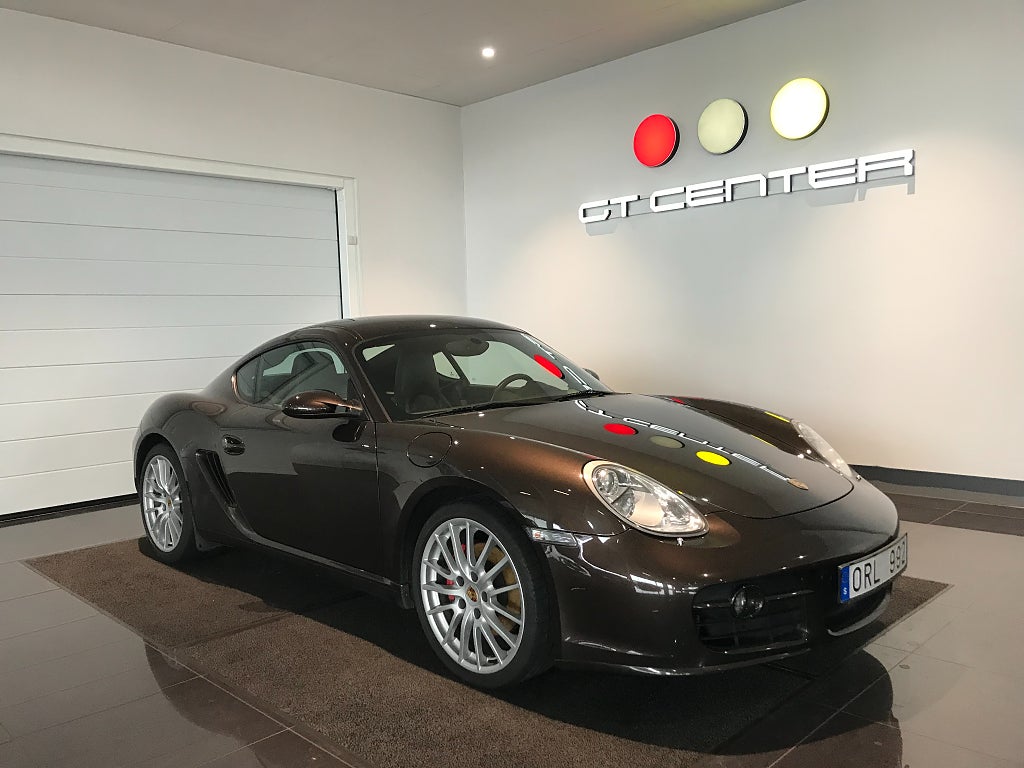 Porsche Cayman S Manuell Sport Chrono PASM 295hk
