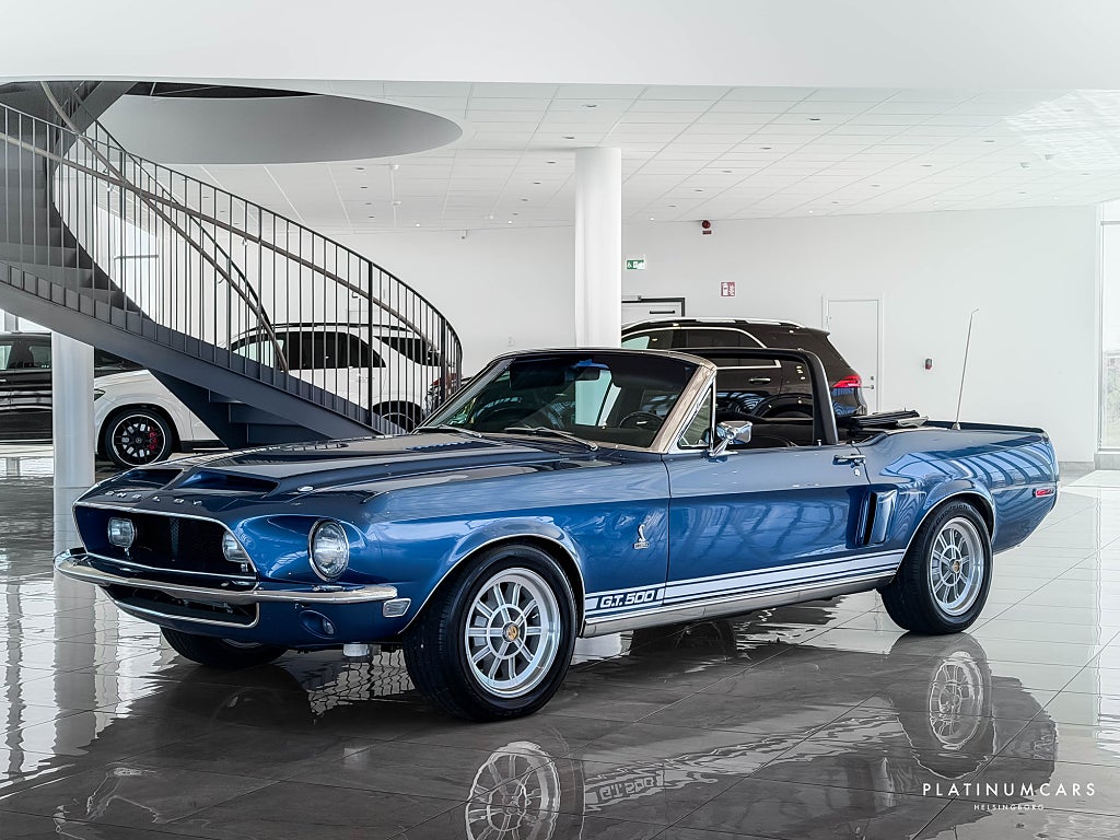 Ford Mustang Shelby GT500 Cab 1968 / Låga mil / UNIK