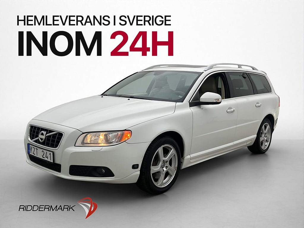 Volvo V70 2.5FT 231hk Summum Värmare Drag Taklucka Skinn