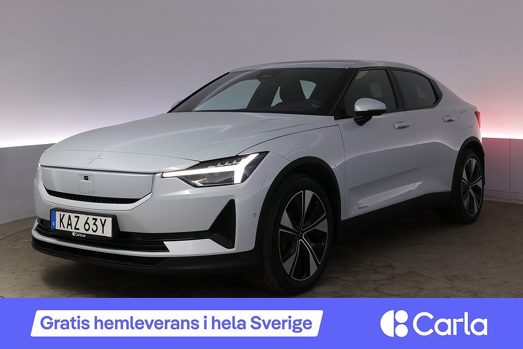 Polestar 2 Long Range Single Motor Plus 360 Pano Elstol BLIS