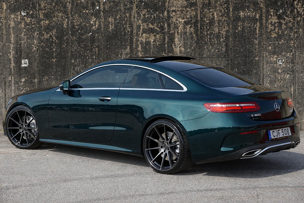 Mercedes-Benz E 400 4M Coupé AMG|Emerald Green|Burmester|Pano|Luft|