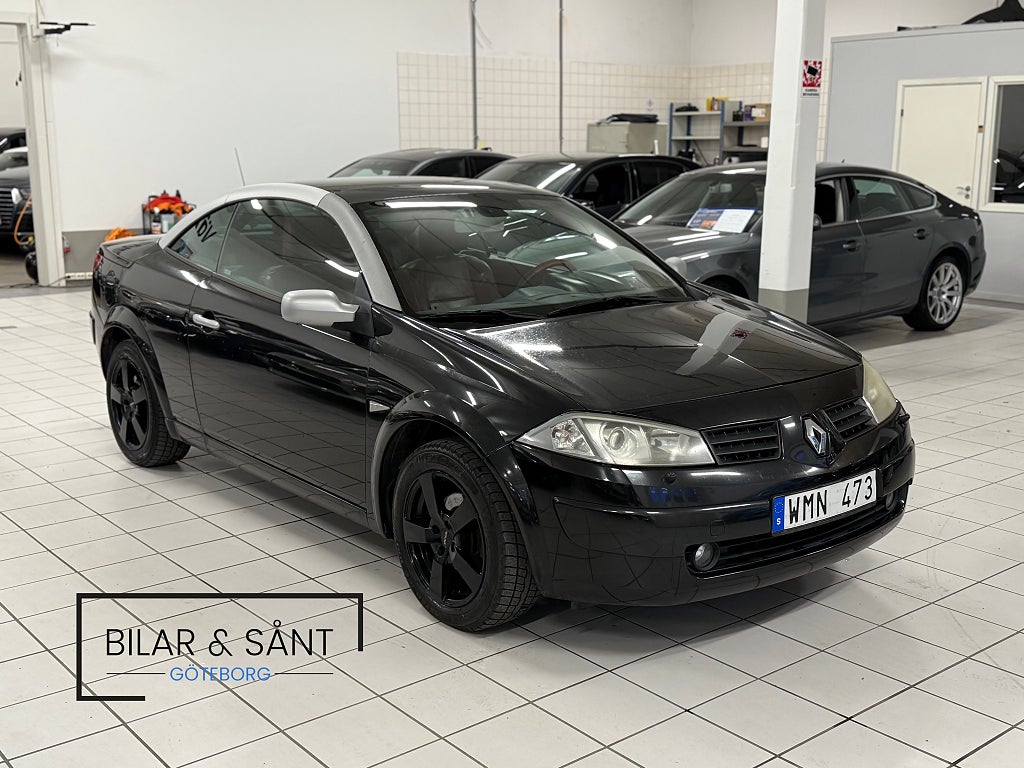 Renault Mégane Phas II 2.0 135hk Cabriolet Läder