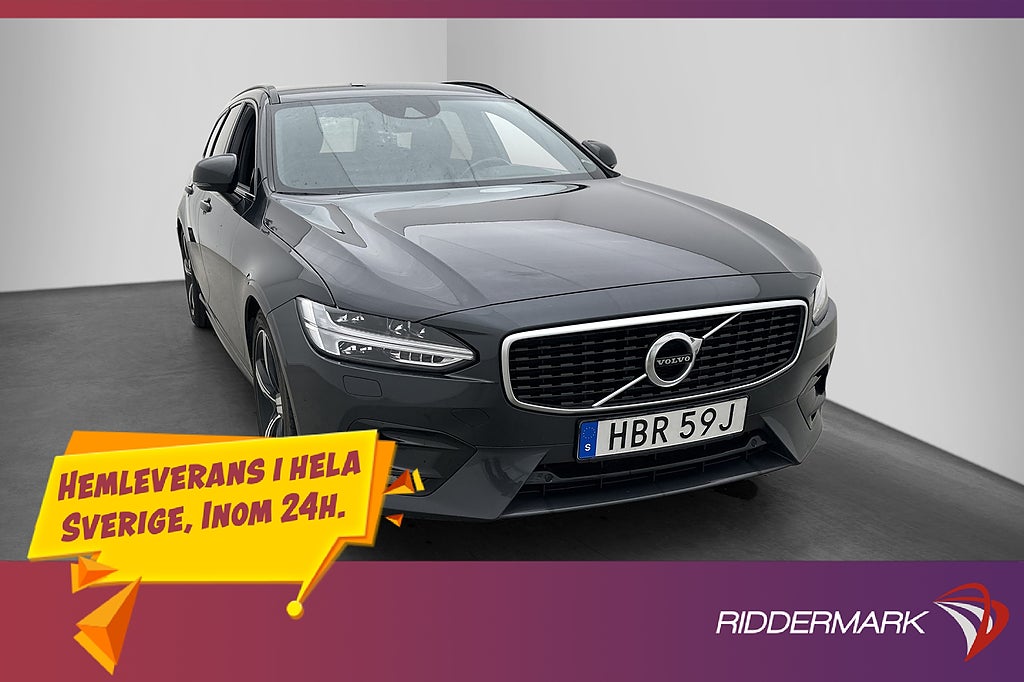 Volvo V90 D4 190hk R Design Värmare Backkamera VOC BLIS Navi