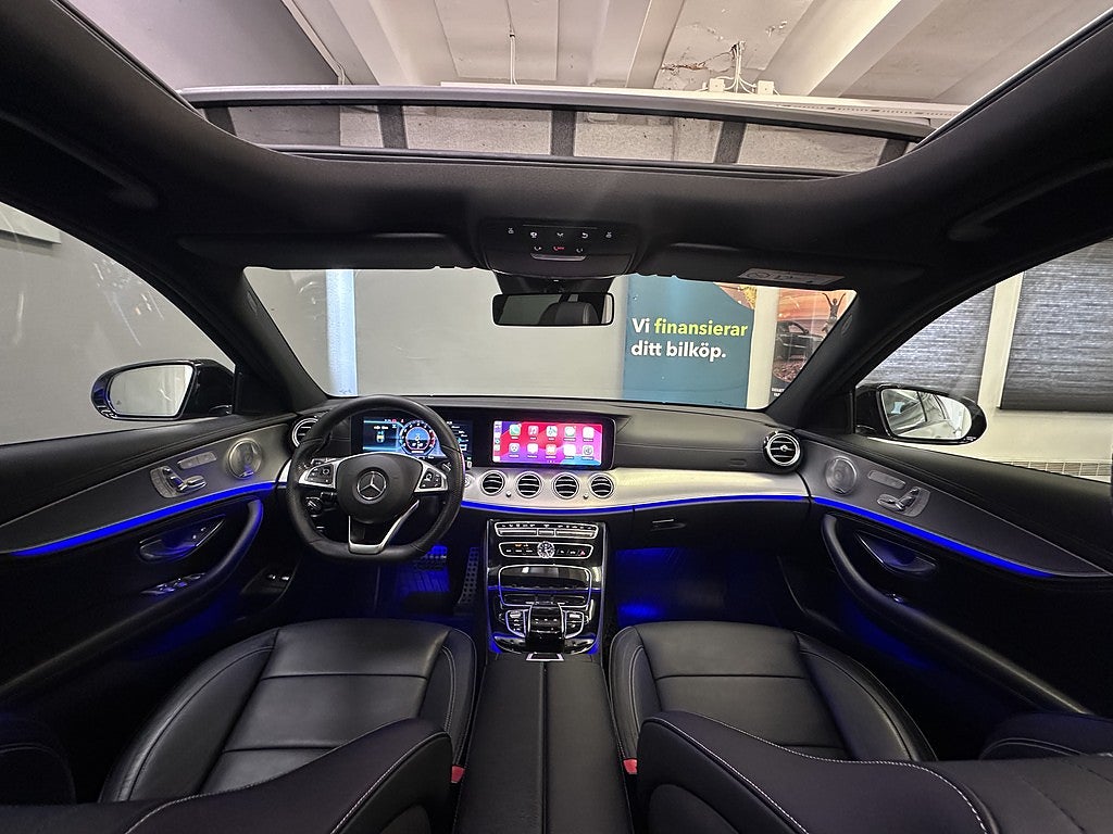 Mercedes-Benz E 250 T 9G-Tronic AMG Line/Wide/Pano/Burmest/Drag/Värmare