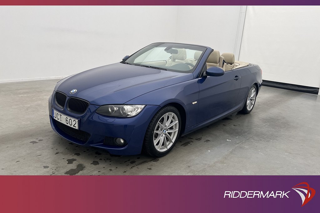 BMW 325 i Cab M Sport Hardtop HiFi Sensorer Skinn Dragkrok