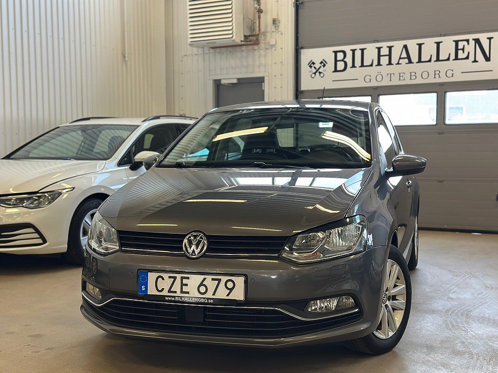 Volkswagen Polo 1.2TSI 1Brukare Automat P-sensor Farthållare 8400mil