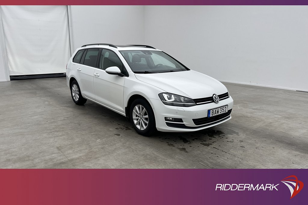 Volkswagen Golf SC 1.6 TDI 105hk Pano Värm Kamera Navi Drag