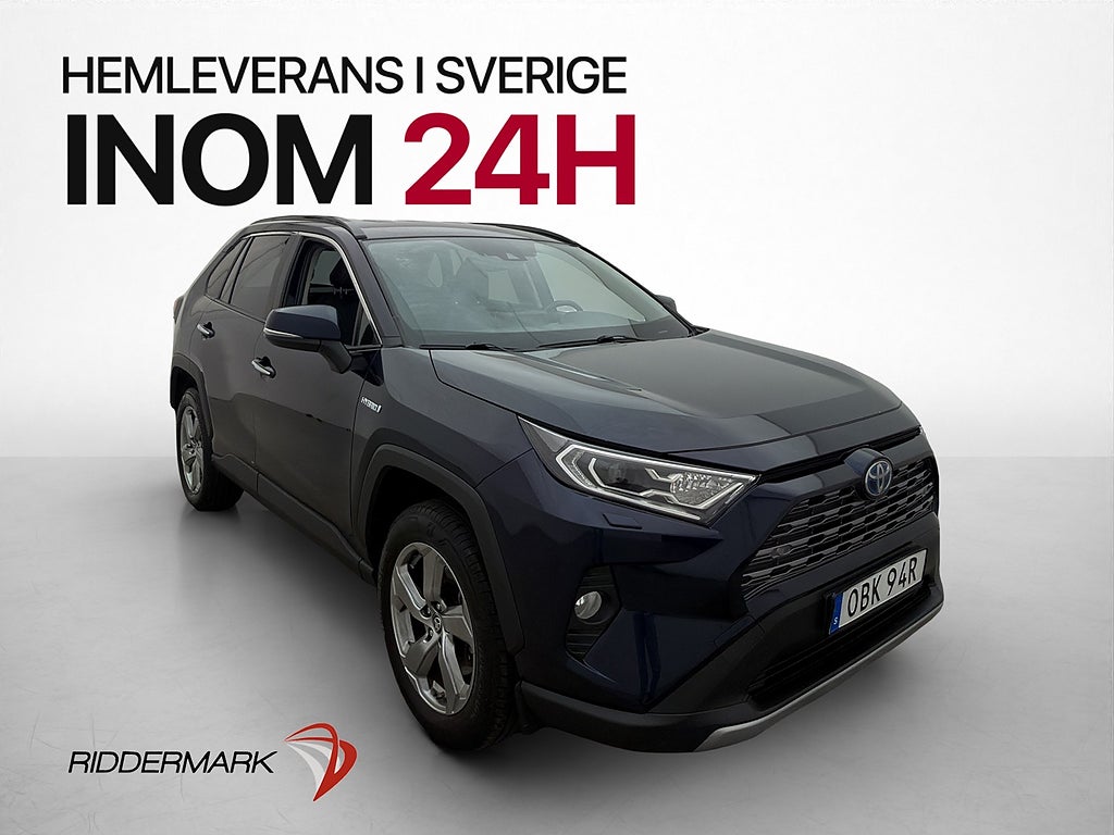 Toyota RAV4 Hybrid AWD  Executive Kamera Skinn Elstol Drag