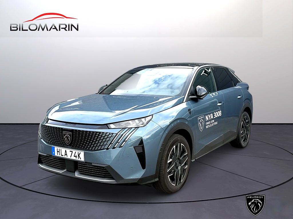 Peugeot 3008 GT Hybrid AUT Svart tak / FD DEMOBIL