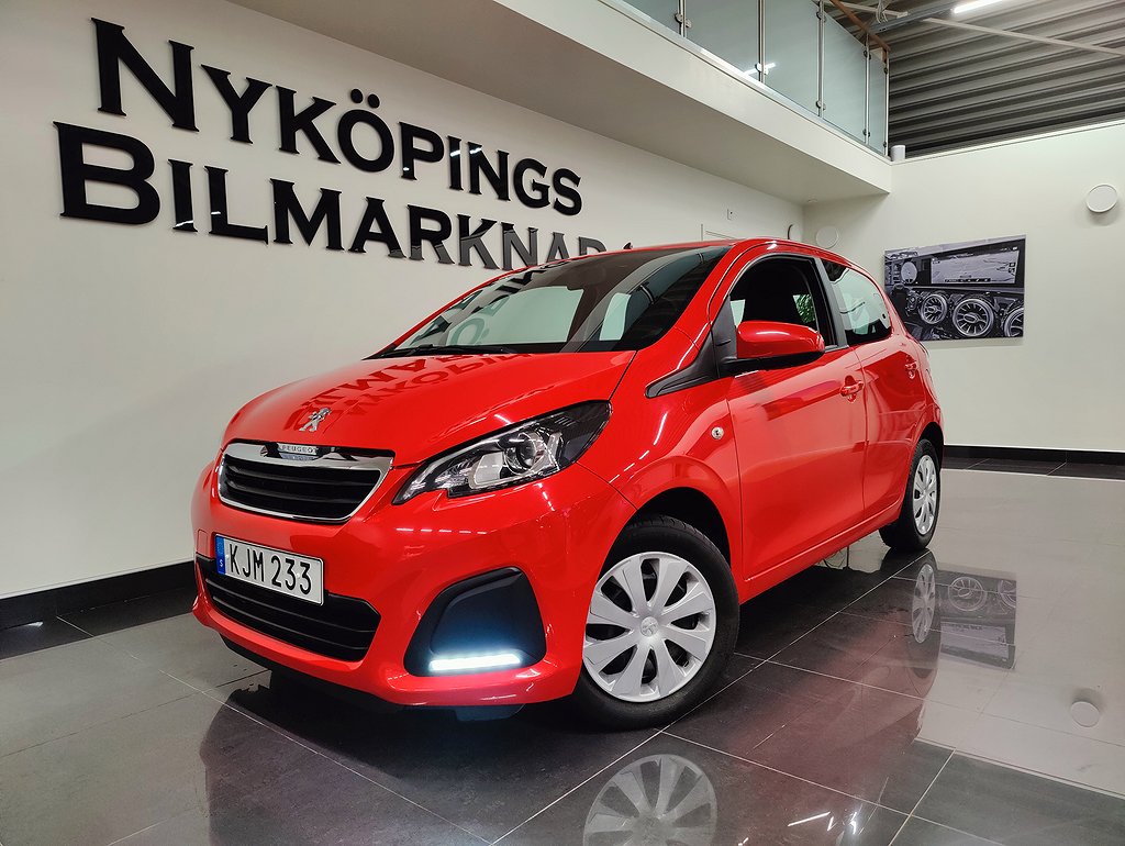 Peugeot 108 5-d 1.0 VTi Automat Bluetooth 360kr skatt