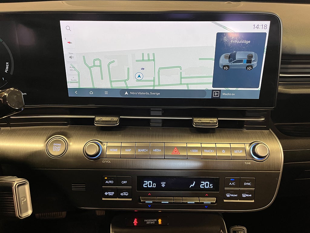 Hyundai Kona Hybrid 1.6 141hk AUT /S+V/Värmare/LED-Ramp/Fullservad thumbnail