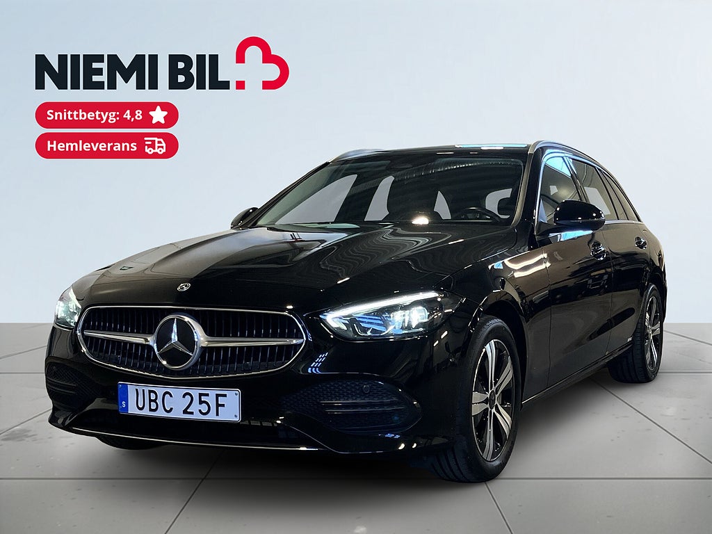 Mercedes-Benz C 300 T e Aut Avantgarde Värmare Kamera ISOFIX Psens S&V
