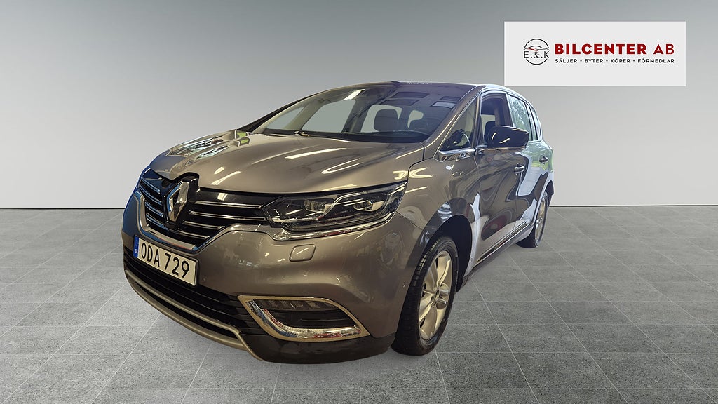 Renault Espace 1.6 dCi EDC,7-Sits Massage Pano B-Kamera Dragkrok