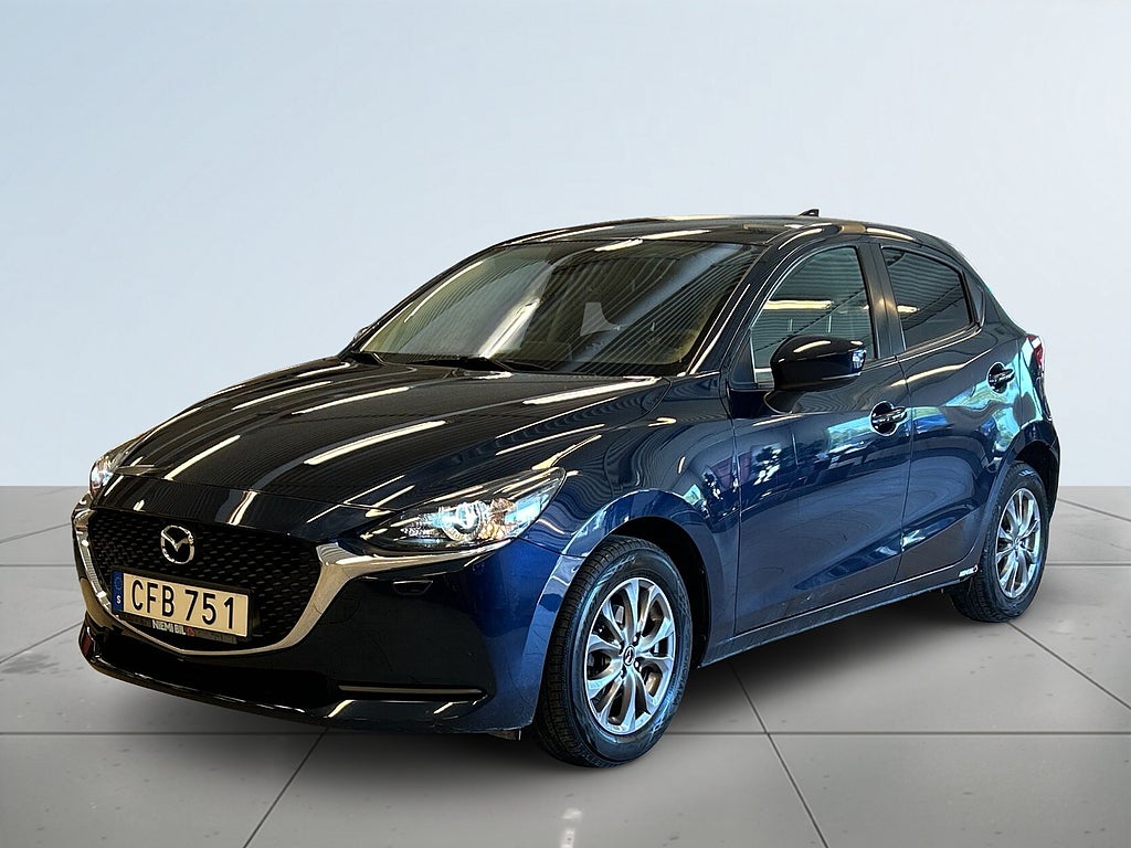 Mazda 2 1.5 SKYACTIV-G/MoK/S&V-Däck/B-kamera/Kedja/Låg-skatt