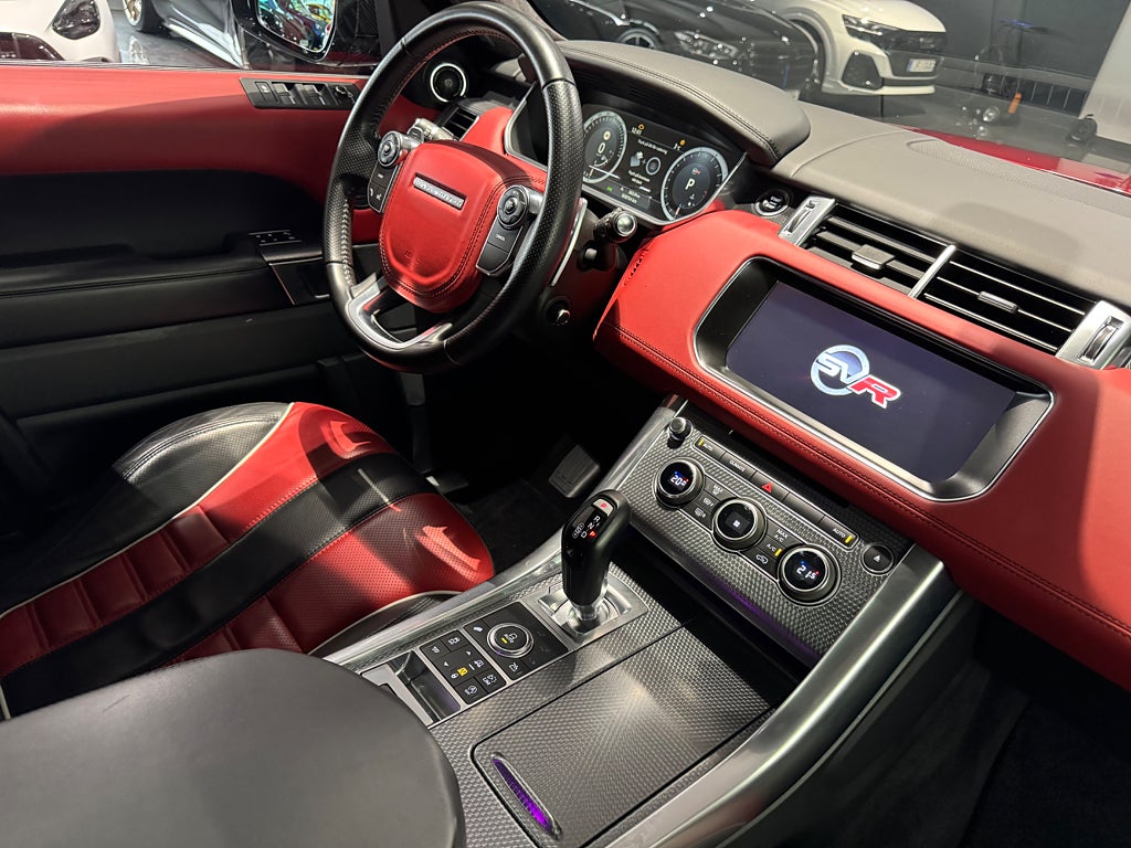 Land Rover Range Rover Sport SVR V8 Carbon Meridian Panorama 550 HK - bild 7