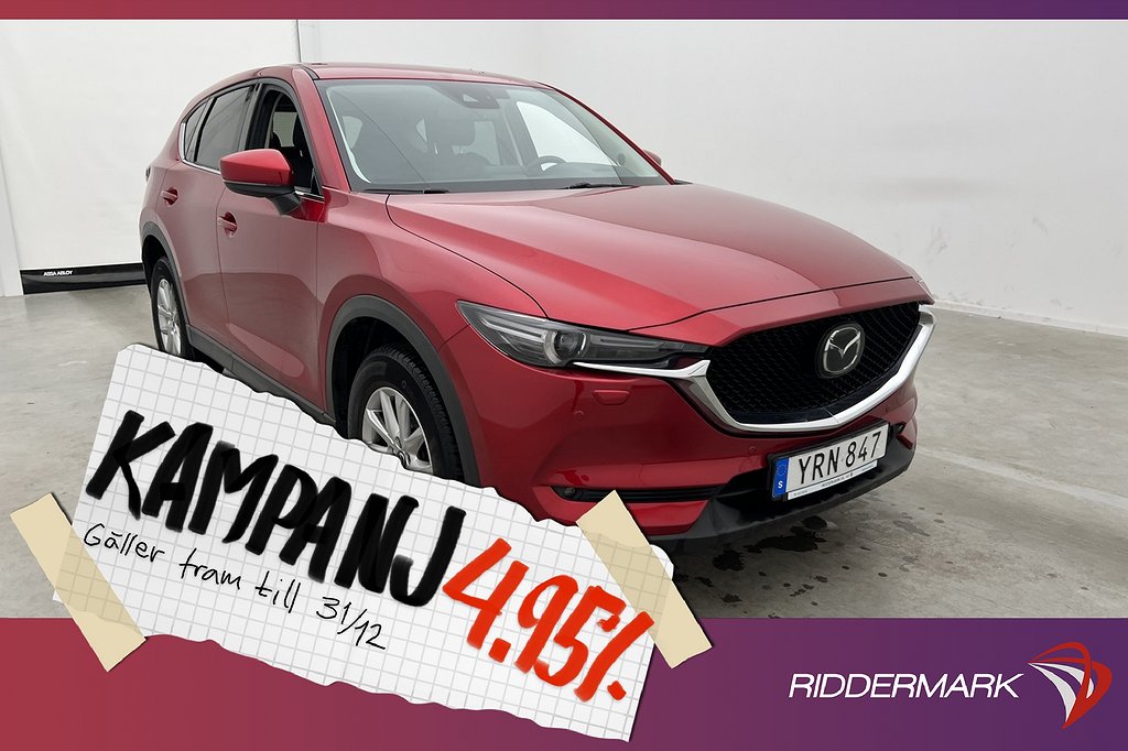 Mazda CX-5 AWD 194hk Optimum Kamera B 4,95% Ränta