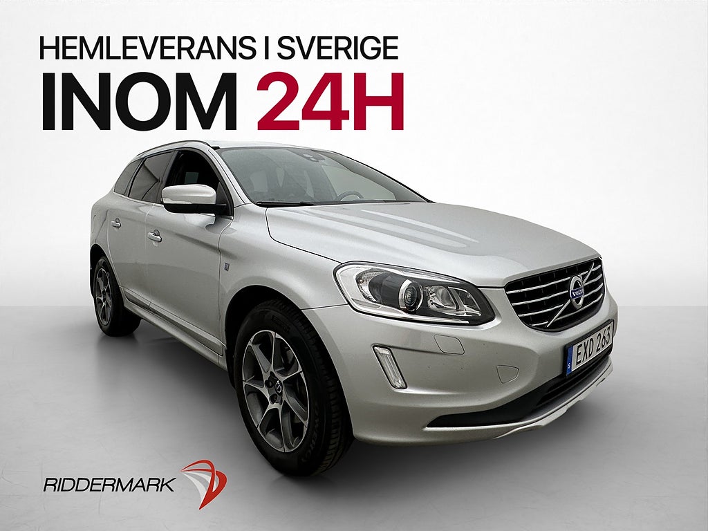Volvo XC60 D4 AWD 181hk Ocean Race H/K Skinn Drag Värmare