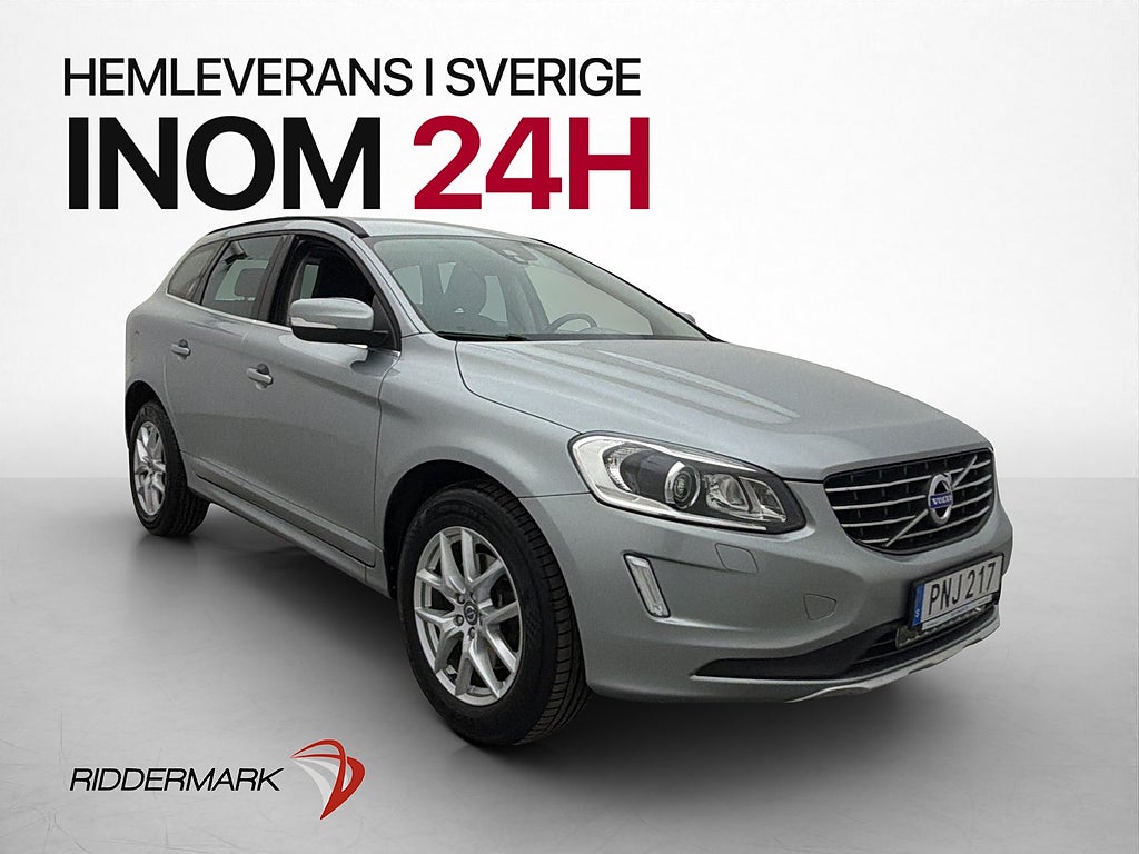 Volvo XC60 D4 181hk AWD Momentum Värmare Farthållare Drag