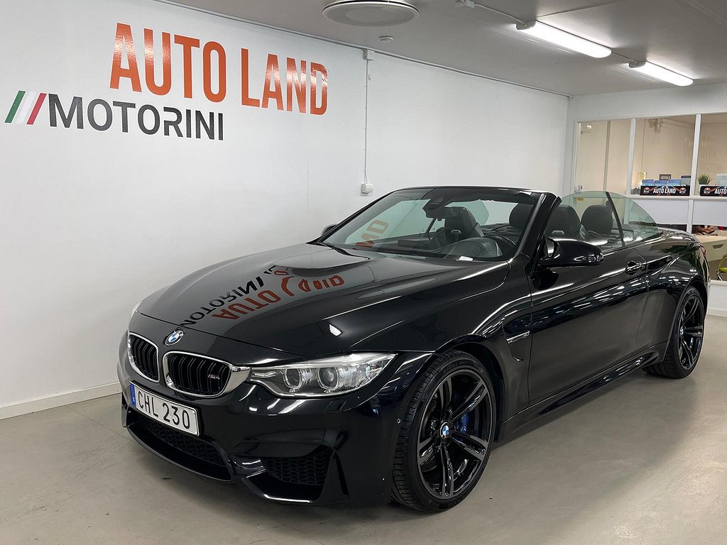 BMW M4 Convertible DCT Carbon/ H/K /HUD Svensksåld 431Hk