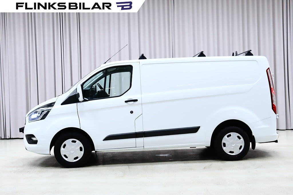 Ford transit Custom 130HK Inredd|LED|Drag|Värmare|NyKamrem