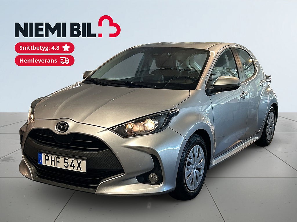 Mazda 2 Hybrid MOMS/Kamera/SoV/Carplay/Adap.Fhållare/1-Ägare