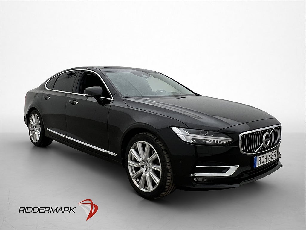 Volvo S90 T5 Inscription HUD Taklucka 360° Läder Navi  BLIS