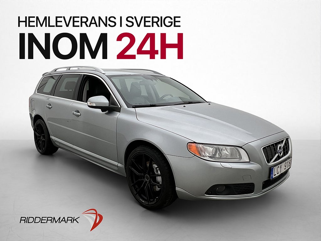 Volvo V70 T6 304hk AWD Summum Skinn Dragkrok