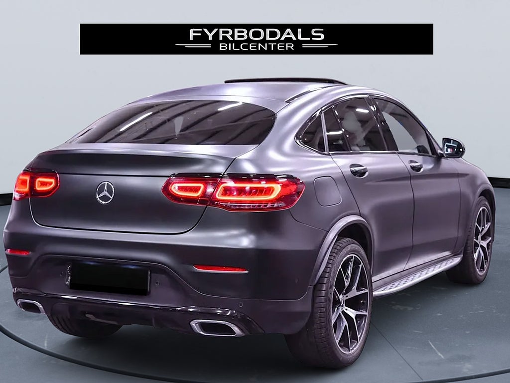 Mercedes-Benz GLC 300 d 300d 245hk 4MATIC Coupe AMG Svensksåld 2020, bild 15