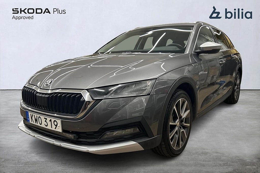 Skoda Octavia Scout COMBI 2,0 TDI 4x4 *Drag & värmare*
