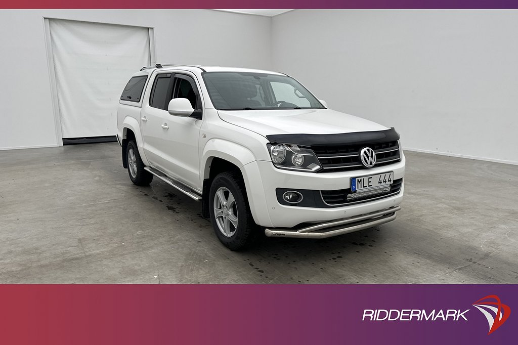 Volkswagen Amarok Highline 2.0TDI 4M Ny-Kamrem Värmare Drag