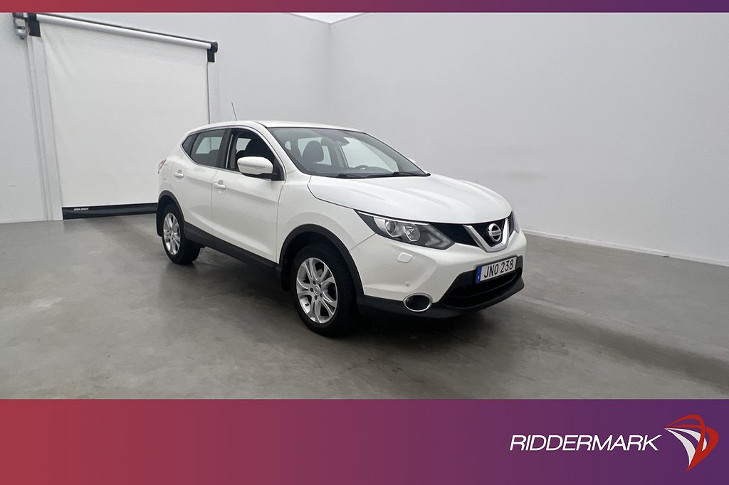 Nissan Qashqai 1.5 dCi 110hk Acenta Navi Kamera Farthållare