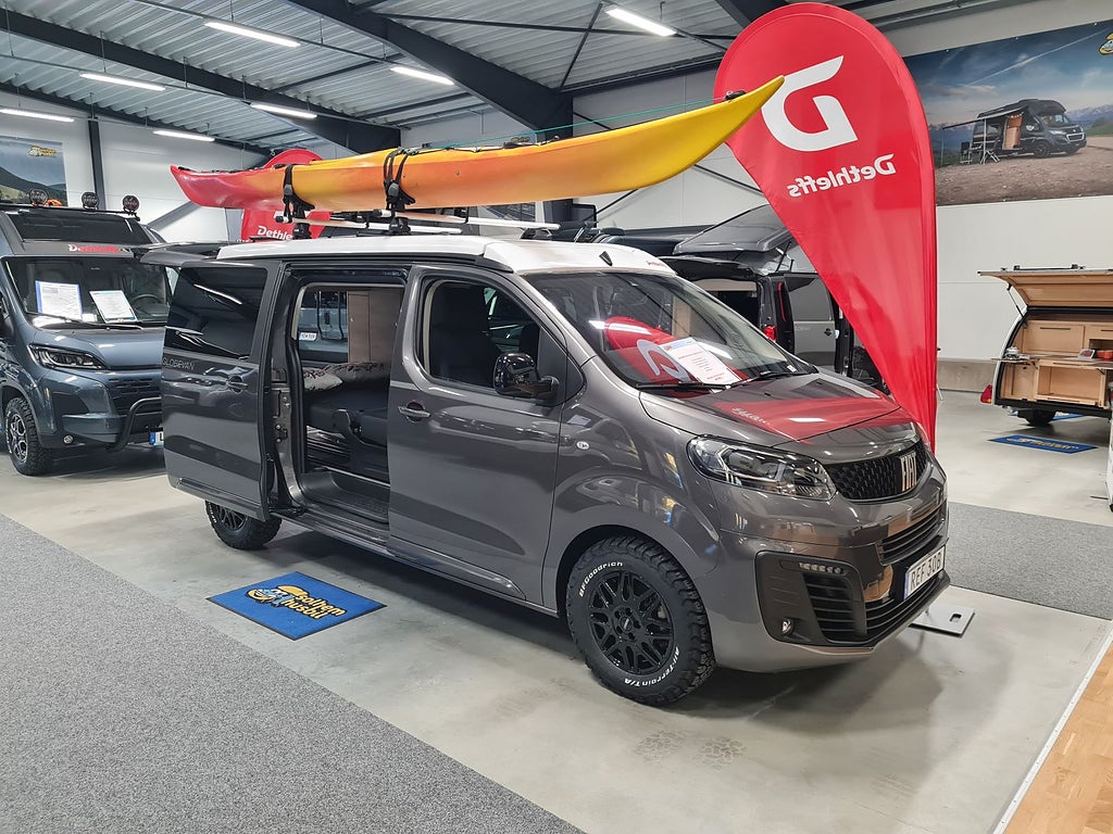 Dethleffs GlobeVan Solhem Edition pop-up, 177 hk, automat