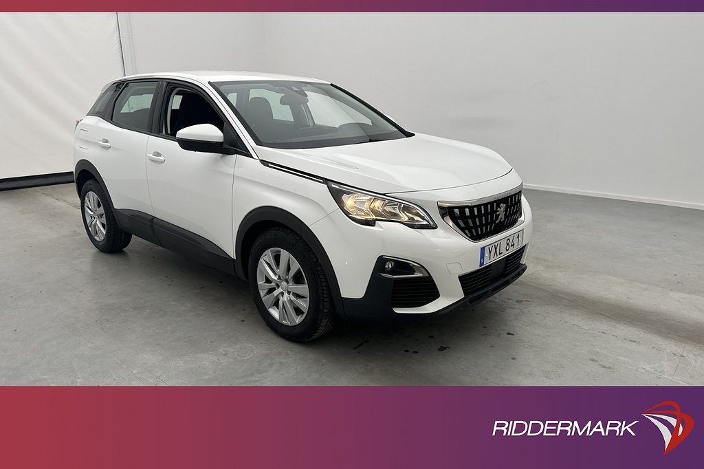 Peugeot 3008 1.2 PureTech 130hk P-sensorer Farthållare BT