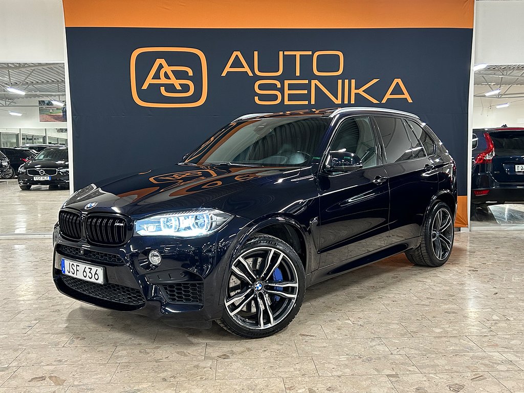 BMW X5 M M-Drivers H/K Pano 360° Carbon HUD sv-såld *Se Utr*