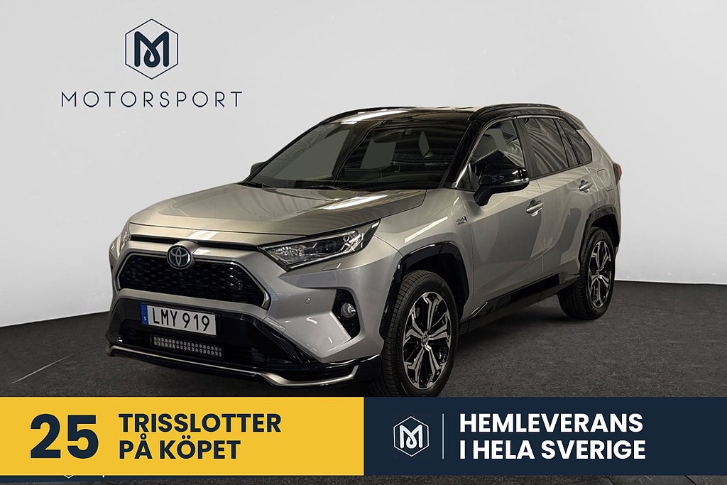 Toyota RAV4 Plug-in AWD Style Premium Dragkrok HUD 360 JBL