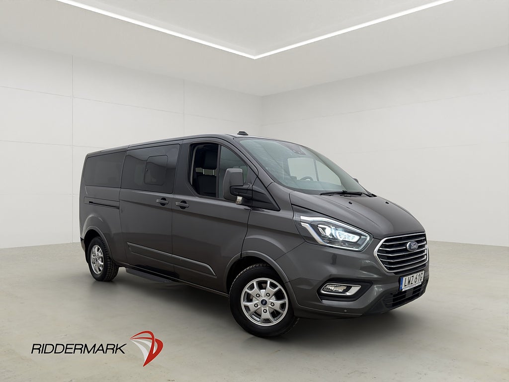 Ford Tourneo Custom Titanium Ny-Kamrem Lång Värm B-Kam Moms