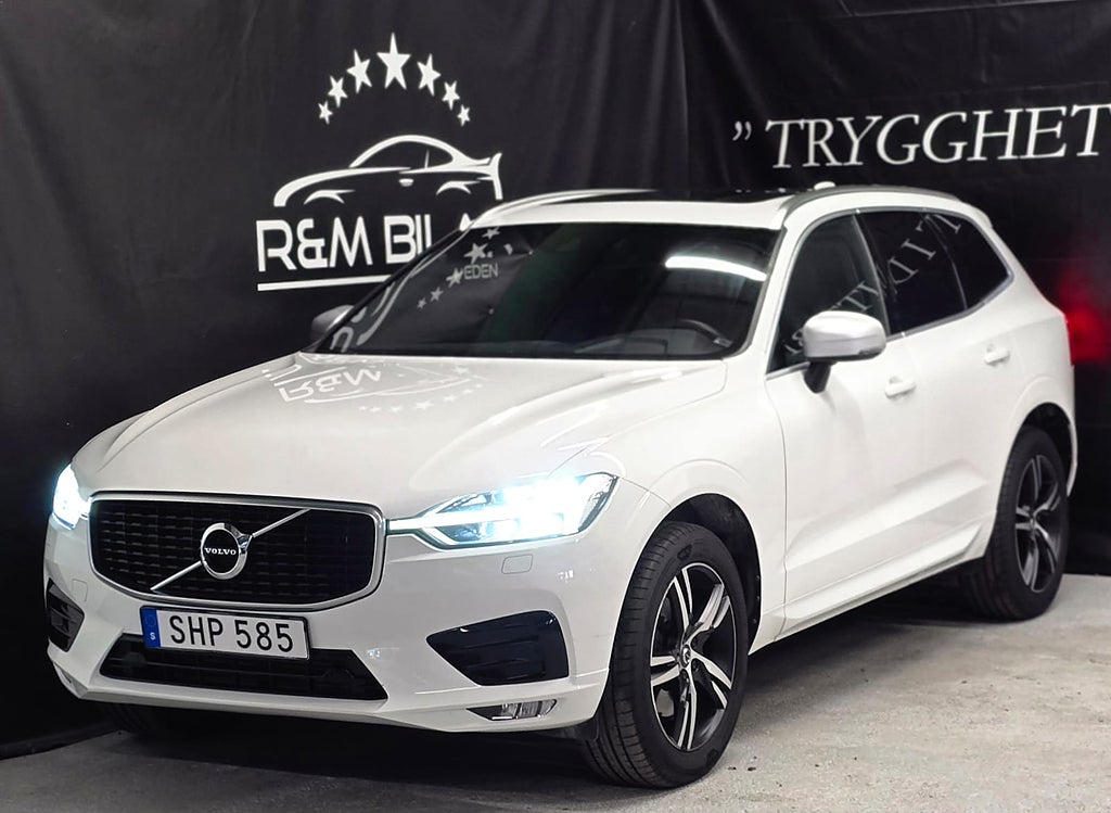 Volvo XC60 T5 AWD, R-Design, Pano, B-kam, Drag, Ny Bes/Serv!
