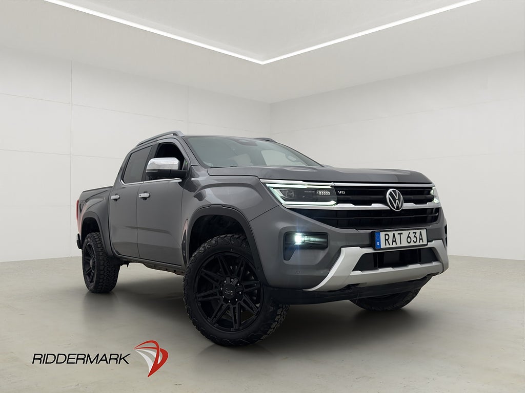 Volkswagen Amarok Style 241hk 4M Värm Drag Diff CARPLAY Moms