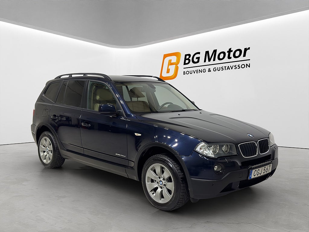 BMW X3 xDrive20d 177HK Aut Comfort Farthållare/AUX-ingång/AC