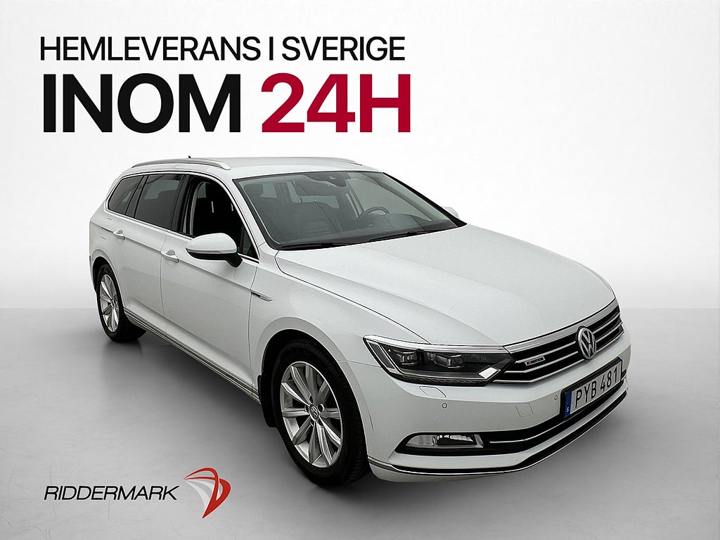 Volkswagen Passat 2.0 TDI 190hk 4M Värmare Kamera Skinn Drag
