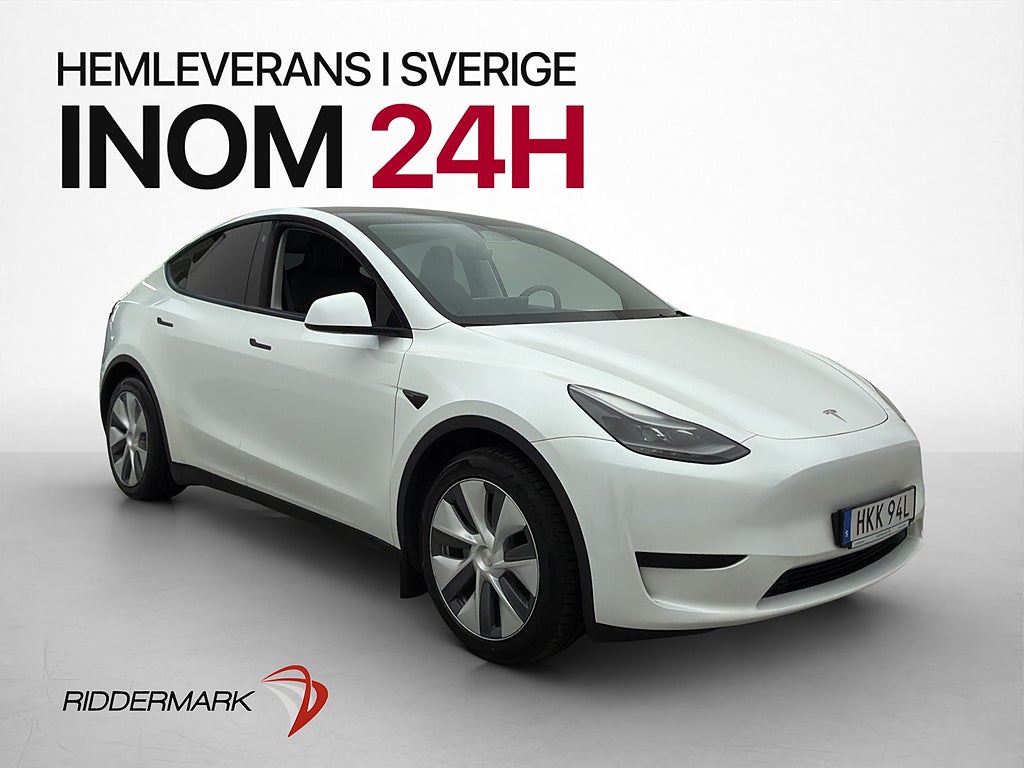 Tesla Model Y Standard Range Dragkrok Svensksåld Värm MOMS