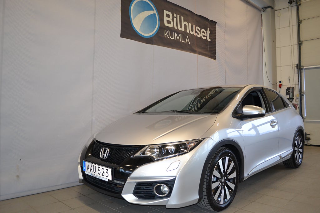 Honda Civic 1.6 i-DTEC  120hk Sport Manuell Eu6