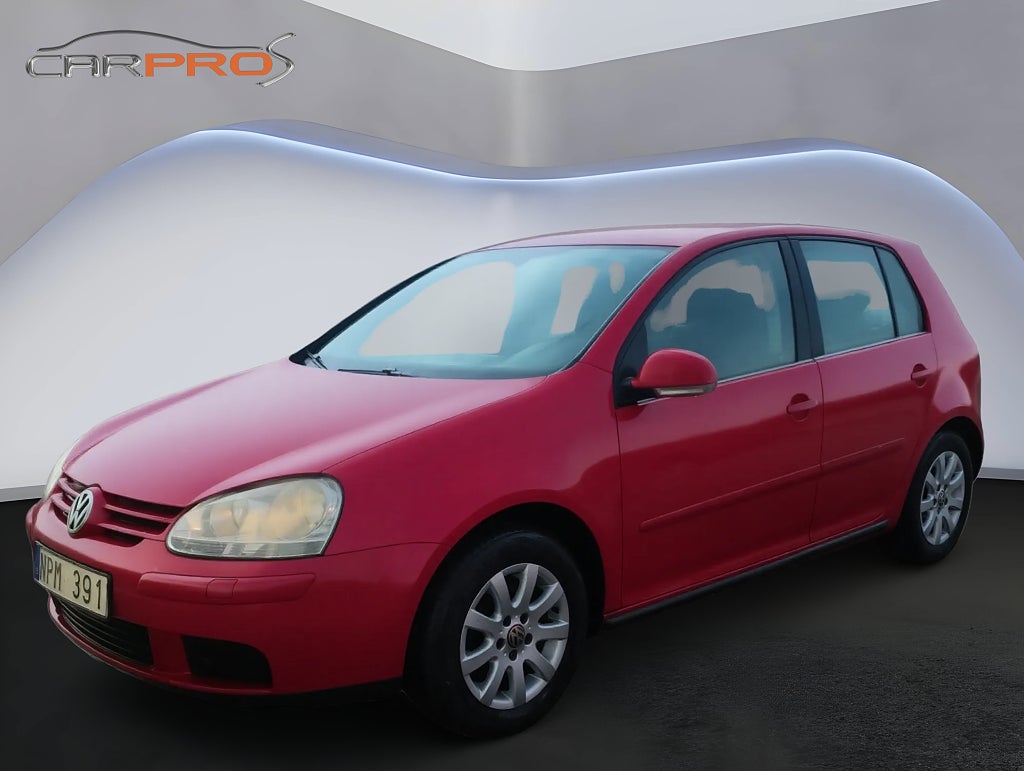 Volkswagen Golf 5-dörrar 1.6 Multifuel Trendline Euro 4/Fullservad