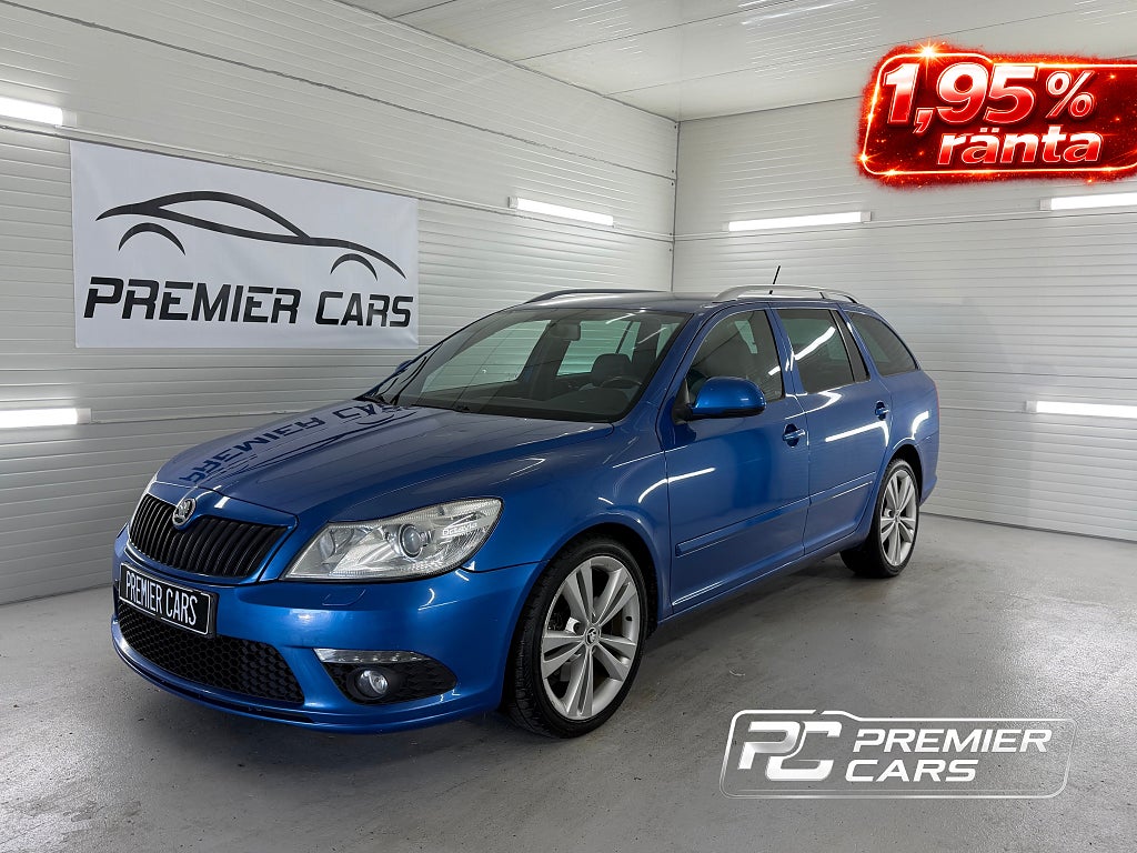 Skoda Octavia Kombi RS 2.0 TDI DSG 170 hk VÄLUTRUSTAD 