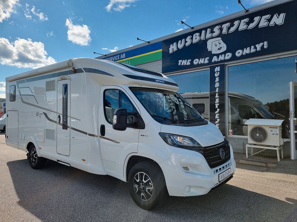 Hymer T 678 Höga enkelsängar. Låga mil och Låg skatt 