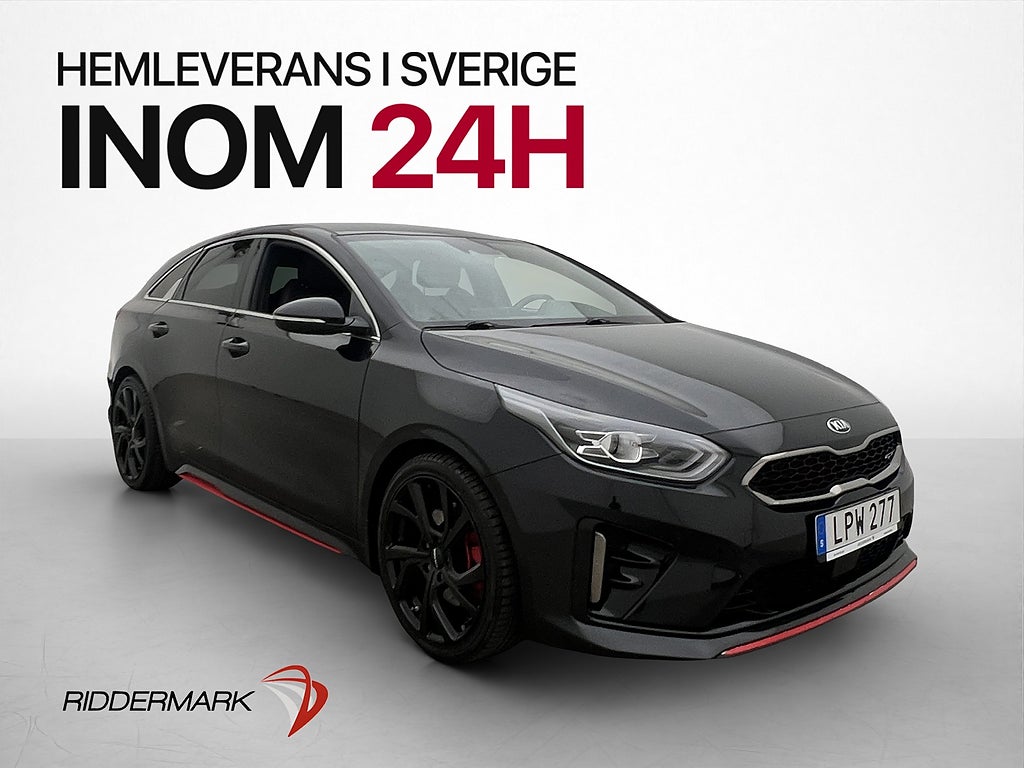 Kia ProCee'd GT 1.6 T-GDI 204hk Navi Kamera Carplay JBL